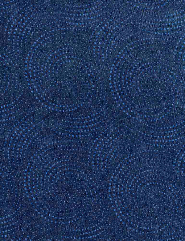 Skinny Bolt DOTTED SPIRALS 108 - 1 7/8 yd