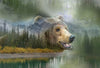 Call Of The Wild - Quilting Fabric - River Rock
