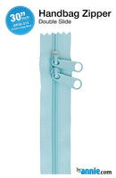 30" Double Slide Zipper - Robin's Egg Blue
