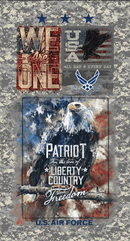 Air Force Bright Stars Quilt Kit - Fabric Bash