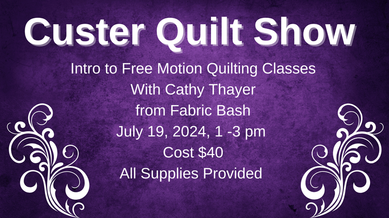 Intro to Free Motion Quilting