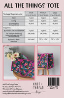 All the Things Tote - Fabric Bash