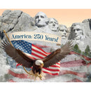 America: 250 Years! – Quilting Cotton – Mount Rushmore 250 Panel – Multi - Fabric Bash