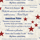 American Valor - Quilting Fabric - Words of Valor - Natural - Fabric Bash