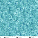 Aqua | Spiral Storm 118" - Fabric Bash