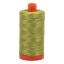 Aurifil Thread - 50wt - 1147 Light Leaf Green - 1422 Yards - Fabric Bash