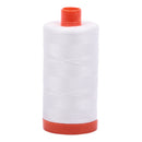 Aurifil Thread - 50wt - 2021 Natural White - 1422 Yards - Fabric Bash