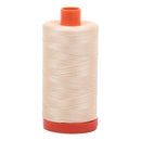 Aurifil Thread - 50wt - 2123 Butter - 1422 Yards - Fabric Bash