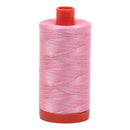 Aurifil Thread - 50wt - 2425 Bright Pink - 1422 Yards - Fabric Bash
