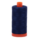 Aurifil Thread - 50wt - 2784 Dark Navy - 1422 Yards - Fabric Bash