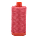 Aurifil Thread - 50wt - 5002 Medium Red - 1422 Yards - Fabric Bash