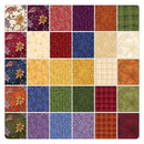 Autumn Breeze 10x10 Squares - Fabric Bash