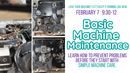 Basic Machine Maintenance - Rapid City Store Feb. 7, 2026 - Fabric Bash