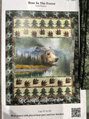 Bear in the Forest Fabric Quilt Kit - Fabric Bash