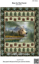 Bear in the Forest - Paper Pattern - Fabric Bash