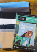 Bear-Wildered Black Bear Quilt Kit - Fabric Bash