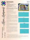 Bed Pockets or Sewing machine caddy.