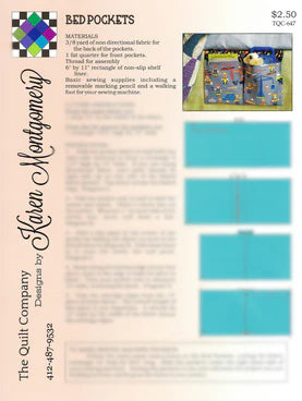 Bed Pockets or Sewing machine caddy.