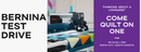 BERNINA Q Series Longarm Test Drive | Rapid City - Fabric Bash