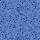 Berries & Leaves-Blue/Dk Blue - Fabric Bash