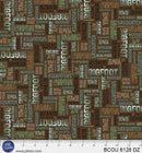 Bigfoot Country - 4-way Nick Names - Brown - Fabric Bash