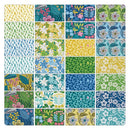 Blooming Color 2 Strip Pie - Fabric Bash