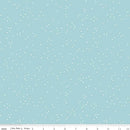 Blossoms Fabric – Aqua - Fabric Bash