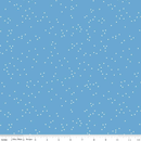 Blossoms Fabric – Medium Blue - Fabric Bash
