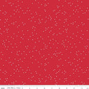 Blossoms Fabric – Red - Fabric Bash