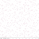 Blossoms on White Fabric – All the Pink - Fabric Bash