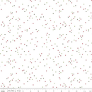 Blossoms on White Fabric – Santa Claus - Fabric Bash