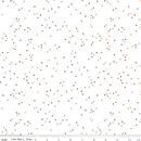 Blossoms on White Fabric – Trick or Treat - Fabric Bash