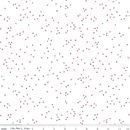 Blossoms on White Fabric – Uncle Sam - Fabric Bash