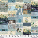 Blue Collage - Blue || Tim Holtz Palette Blue - Fabric Bash
