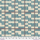 Blue Numbers - Blue || Tim Holtz Palette Blue - Fabric Bash