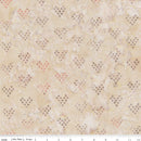 Boho Batiks - Quilting Fabric Batik - Coffee Cream Star Hearts- Brown - Fabric Bash