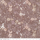 Boho Batiks - Quilting Fabric Batik - Tapestry Flowers - Brown - Fabric Bash