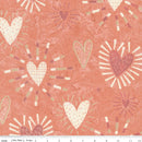 Boho Batiks - Quilting Fabric Batik - Whimsicle -Orange - Fabric Bash