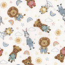 Boho Buddies - 1711-01 White - Fabric Bash
