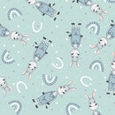 Boho Buddies Donkey - 1722-16 Lt. Teal - Fabric Bash