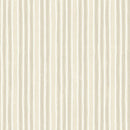 Botanical Sketchbook – Cotton – Stripes – Cream - Fabric Bash