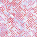Bubbles, Curves and Corners - Spirangles - Pink Tea Rose - Fabric Bash