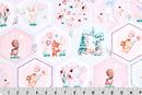 Bunny Blossom Digital Cuddle® Multi - Fabric Bash