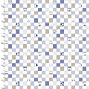 Catch Me If You Can - Quilting Fabric - Chillin Checkers - White - Fabric Bash