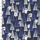Catch Me If You Can - Quilting Fabric - Hide and Seek - Navy - Fabric Bash