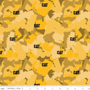 Caterpillar® 100 Years - Camo Yellow - Fabric Bash