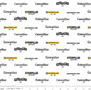 Caterpillar® 100 Years - Vintage Logos White - Fabric Bash