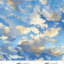 Cattle Drive - Quilting Fabric -Sky Blue - Fabric Bash