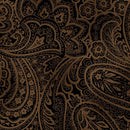 Chestnut Radiant Paisley 108" Wide 3-Yard Cut - Fabric Bash