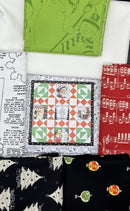 Christmas Card Patch Quilt Kit - Fabric Bash